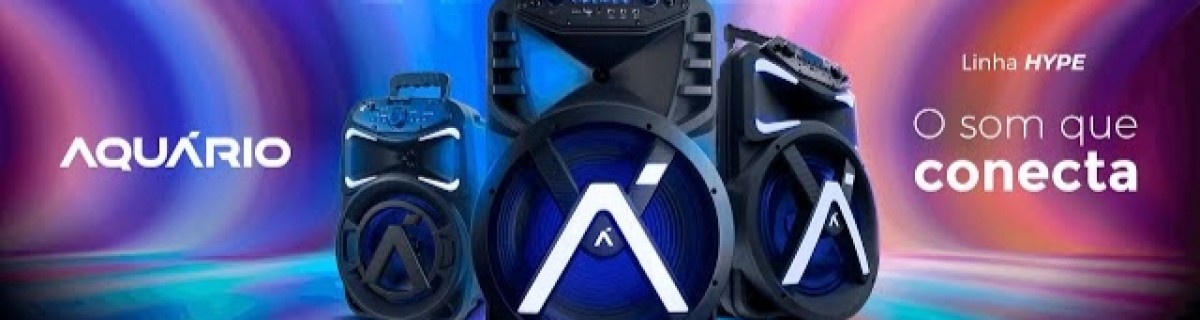 CAIXA DE SOM AQUARIO
